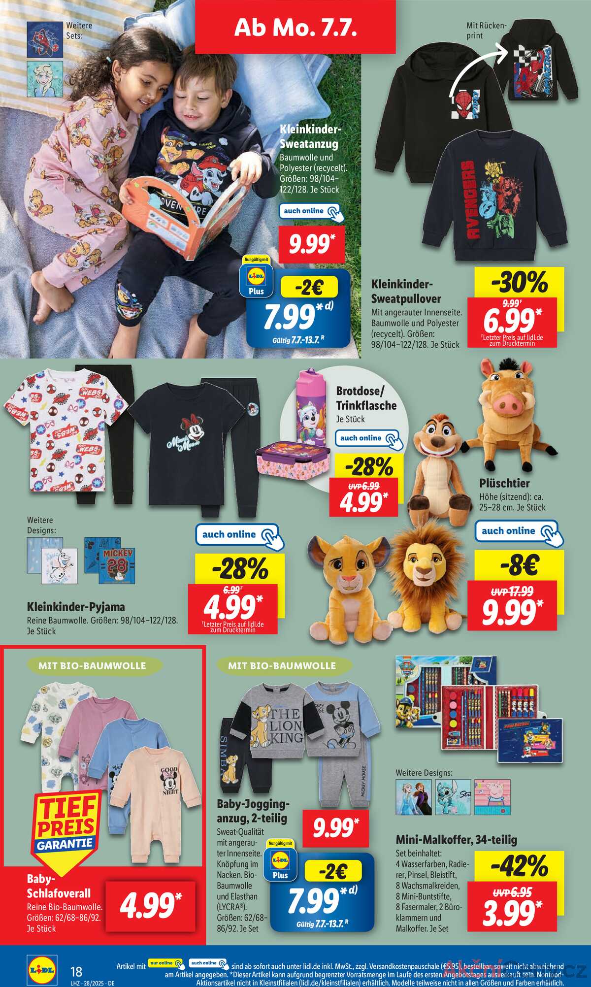 Leták Lidl Německo 7.7.-12.7.2025 strana 30