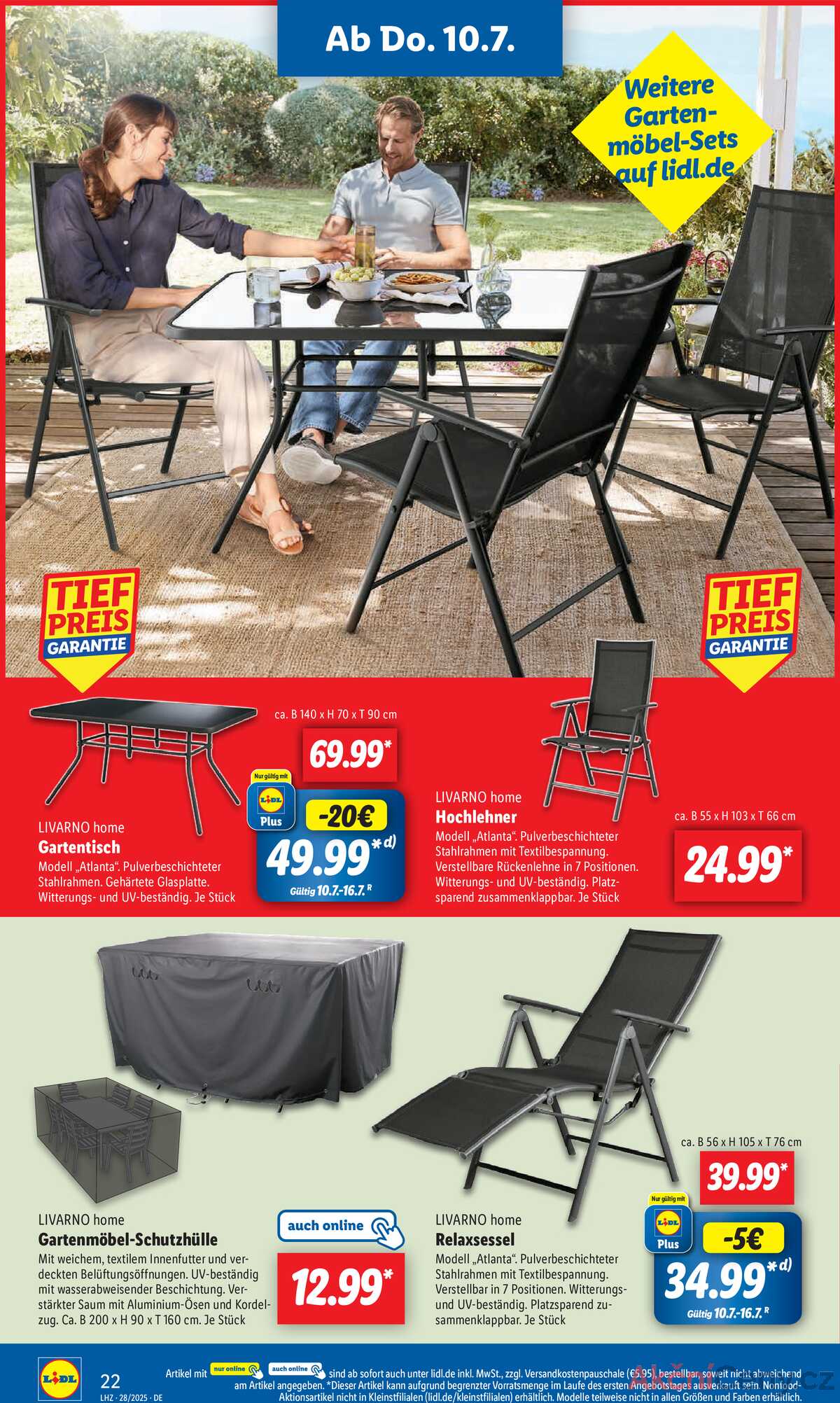 Leták Lidl Německo 7.7.-12.7.2025 strana 34