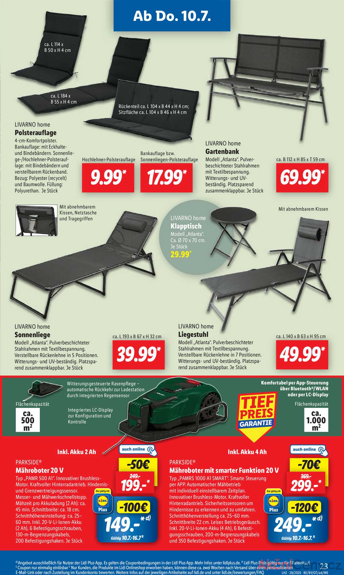 Leták Lidl Německo 7.7.-12.7.2025 strana 35