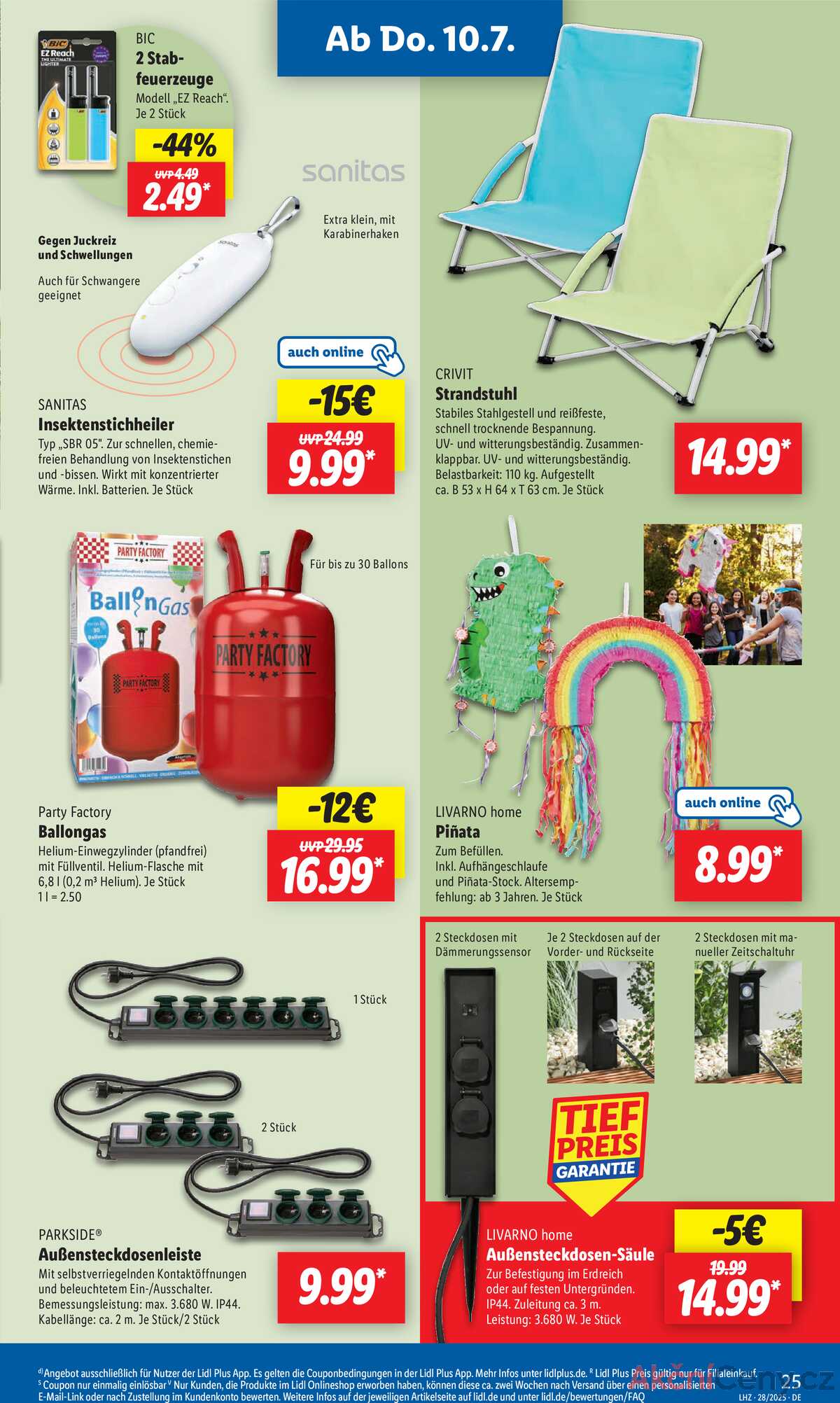 Leták Lidl Německo 7.7.-12.7.2025 strana 37