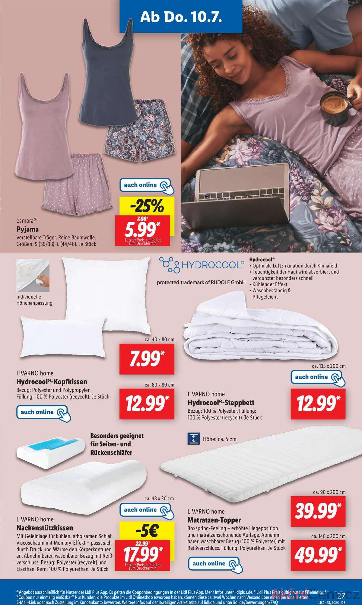 Leták Lidl Německo 7.7.-12.7.2025 strana 39