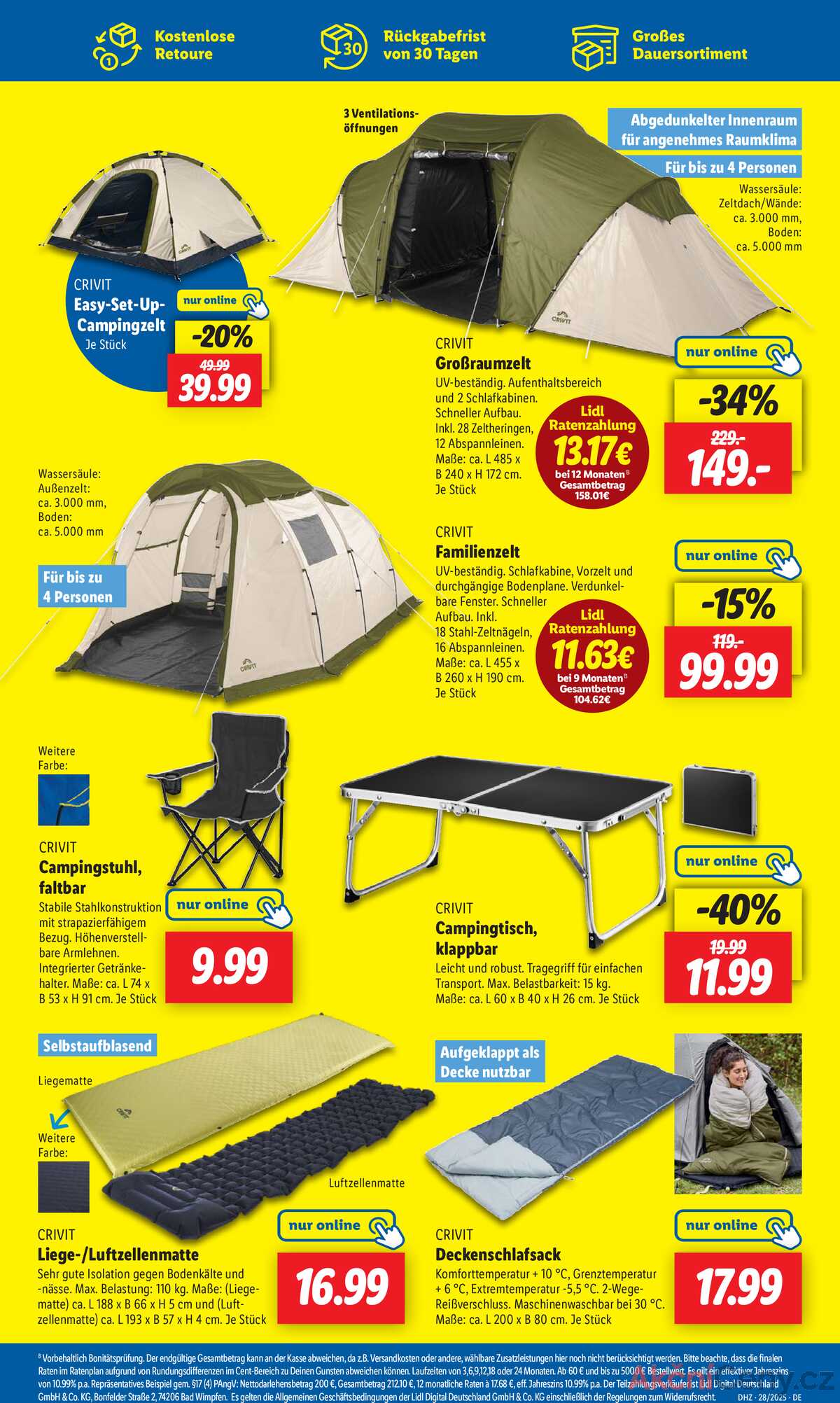 Leták Lidl Německo 7.7.-12.7.2025 strana 43