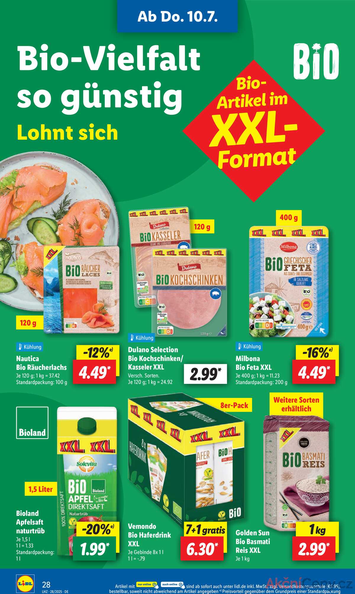 Leták Lidl Německo 7.7.-12.7.2025 strana 44