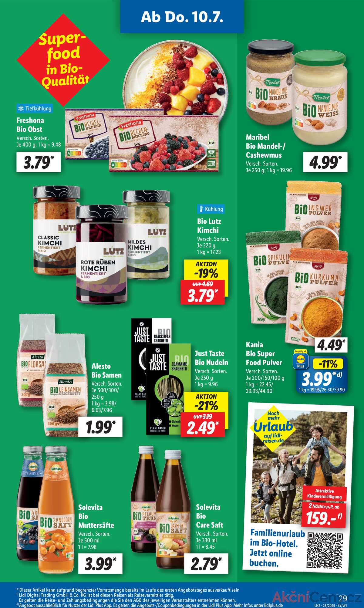 Leták Lidl Německo 7.7.-12.7.2025 strana 45