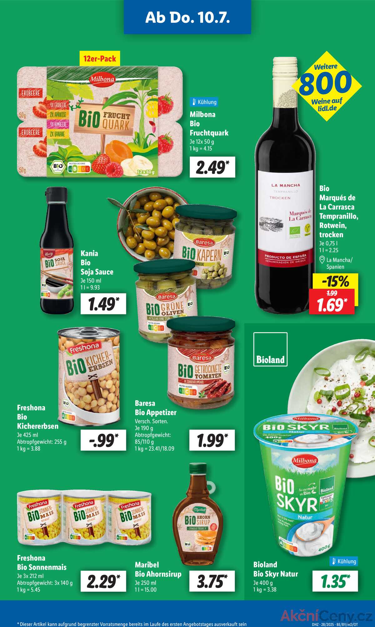 Leták Lidl Německo 7.7.-12.7.2025 strana 49