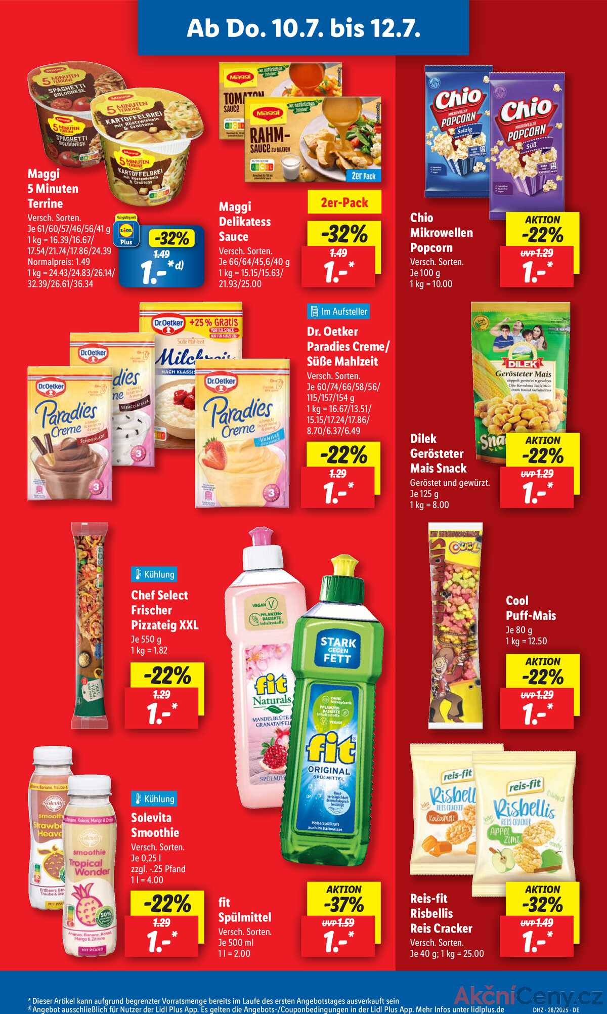 Leták Lidl Německo 7.7.-12.7.2025 strana 51