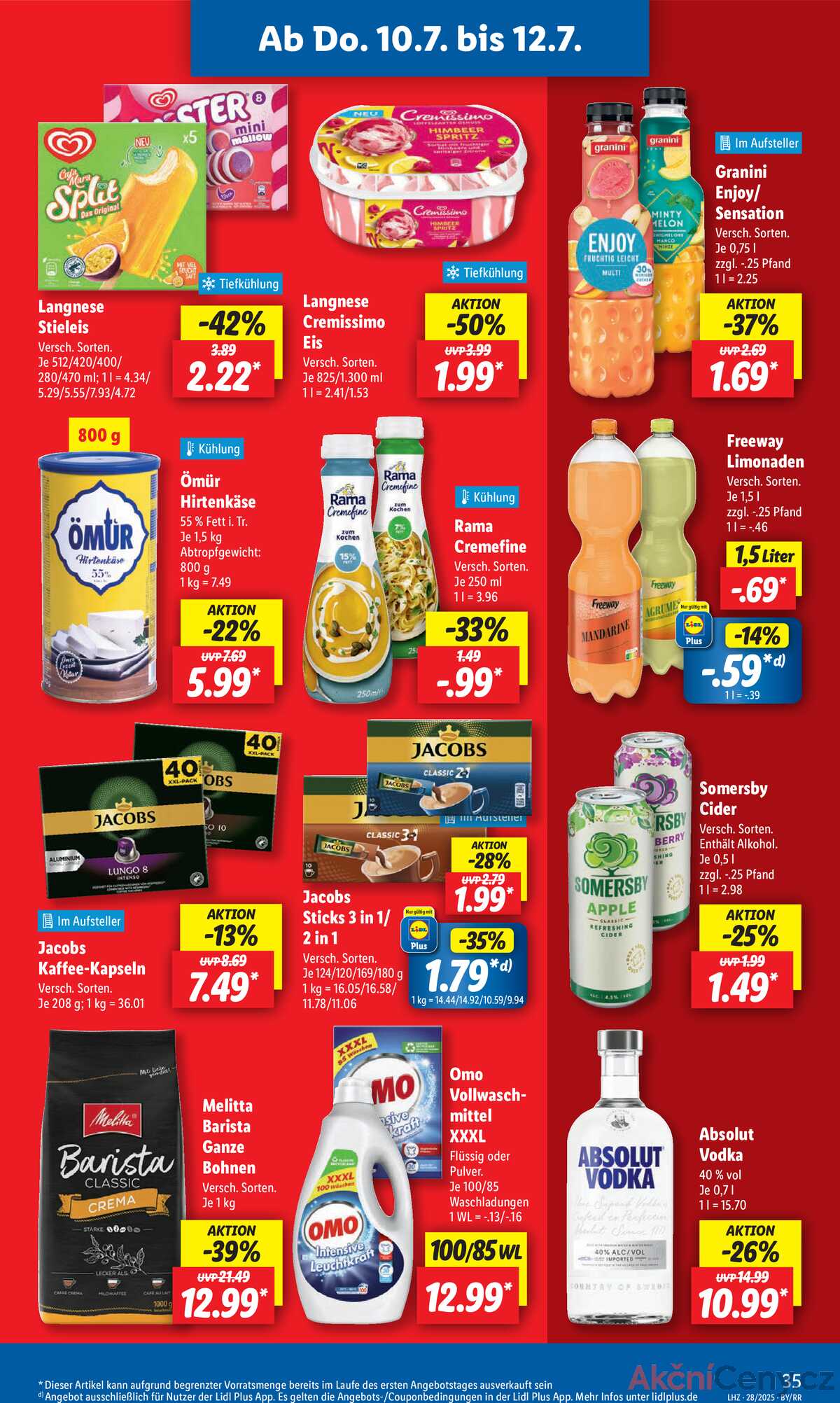 Leták Lidl Německo 7.7.-12.7.2025 strana 55