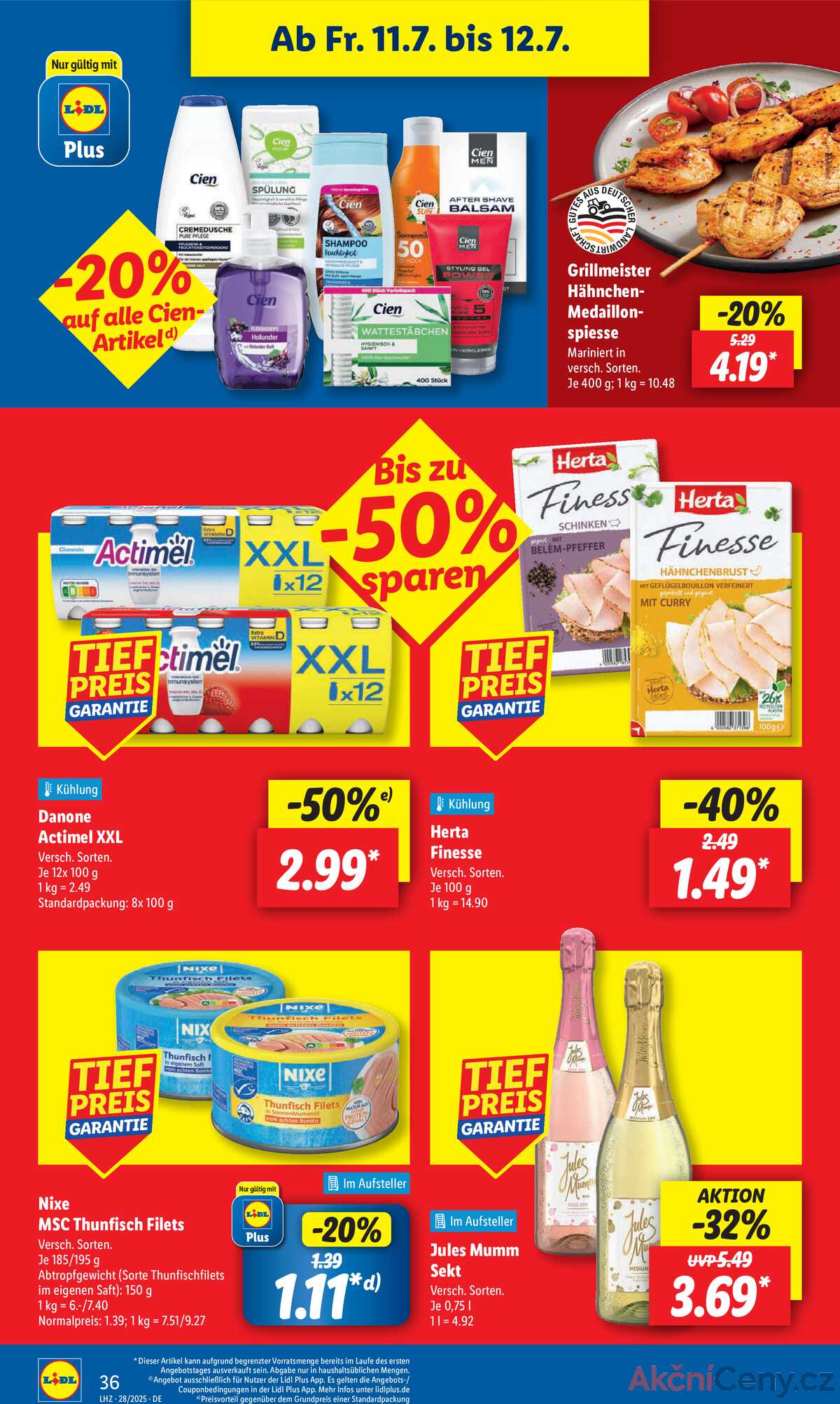 Leták Lidl Německo 7.7.-12.7.2025 strana 56