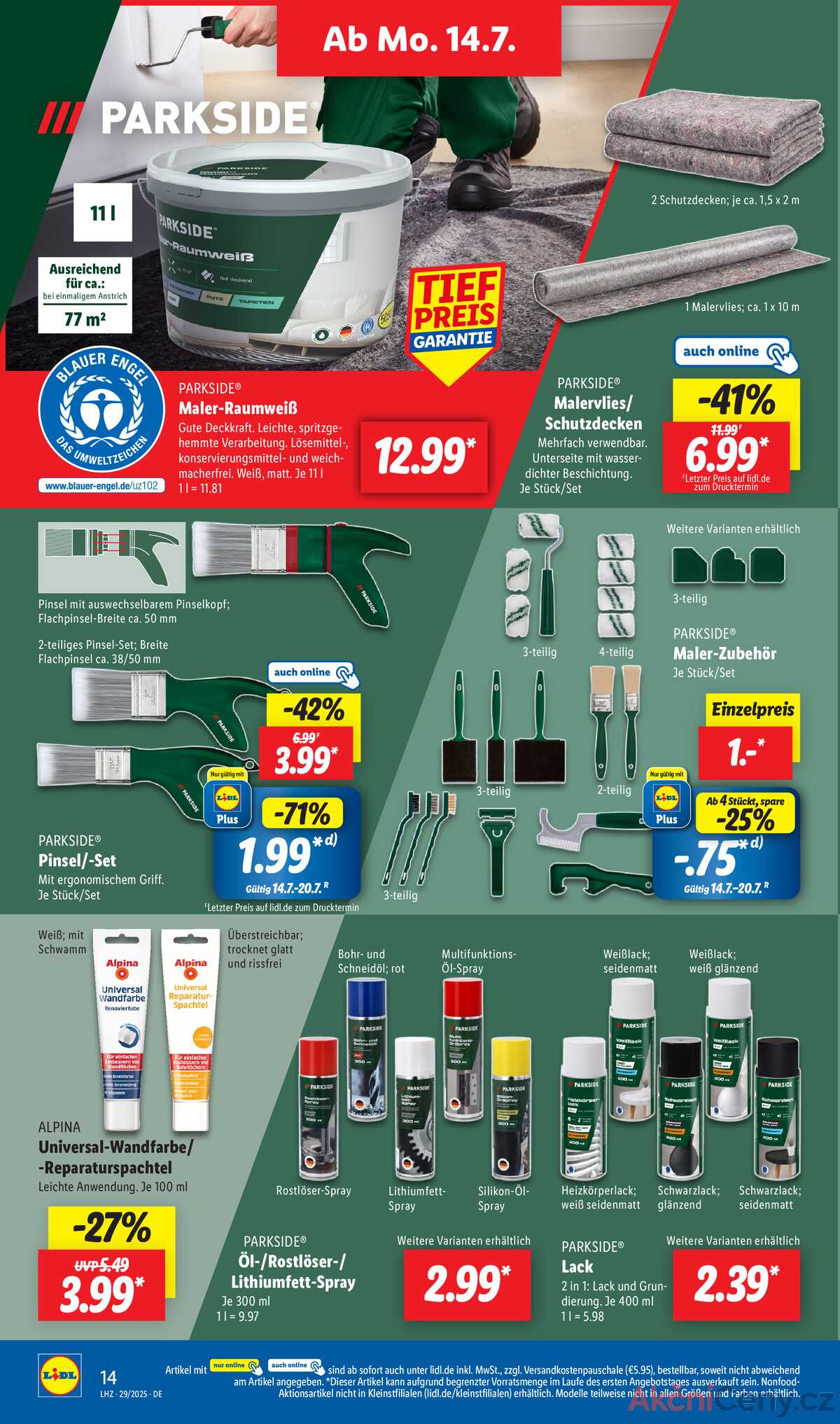 Leták Lidl Německo 14.7.-19.7.2025 strana 4