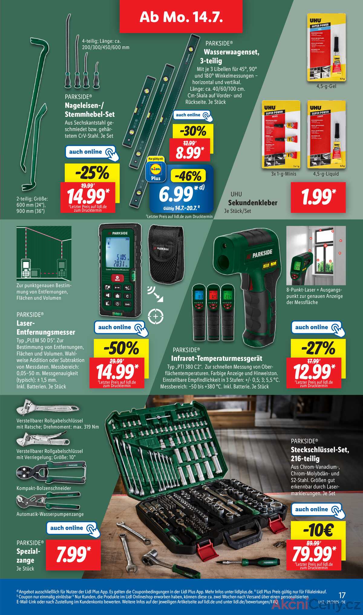 Leták Lidl Německo 14.7.-19.7.2025 strana 7