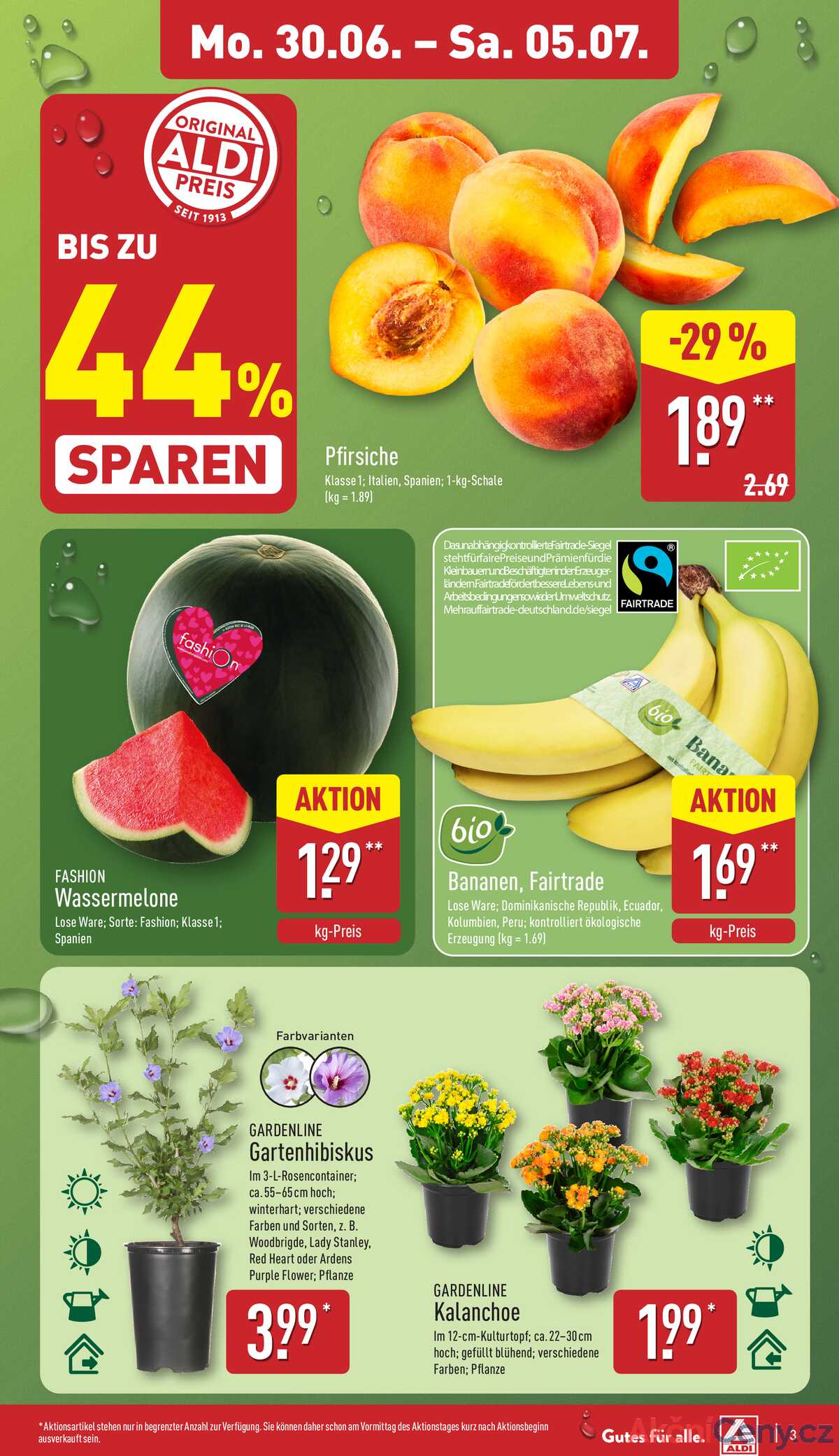 Leták ALDI Německo 30.6.-6.7.2025 strana 3