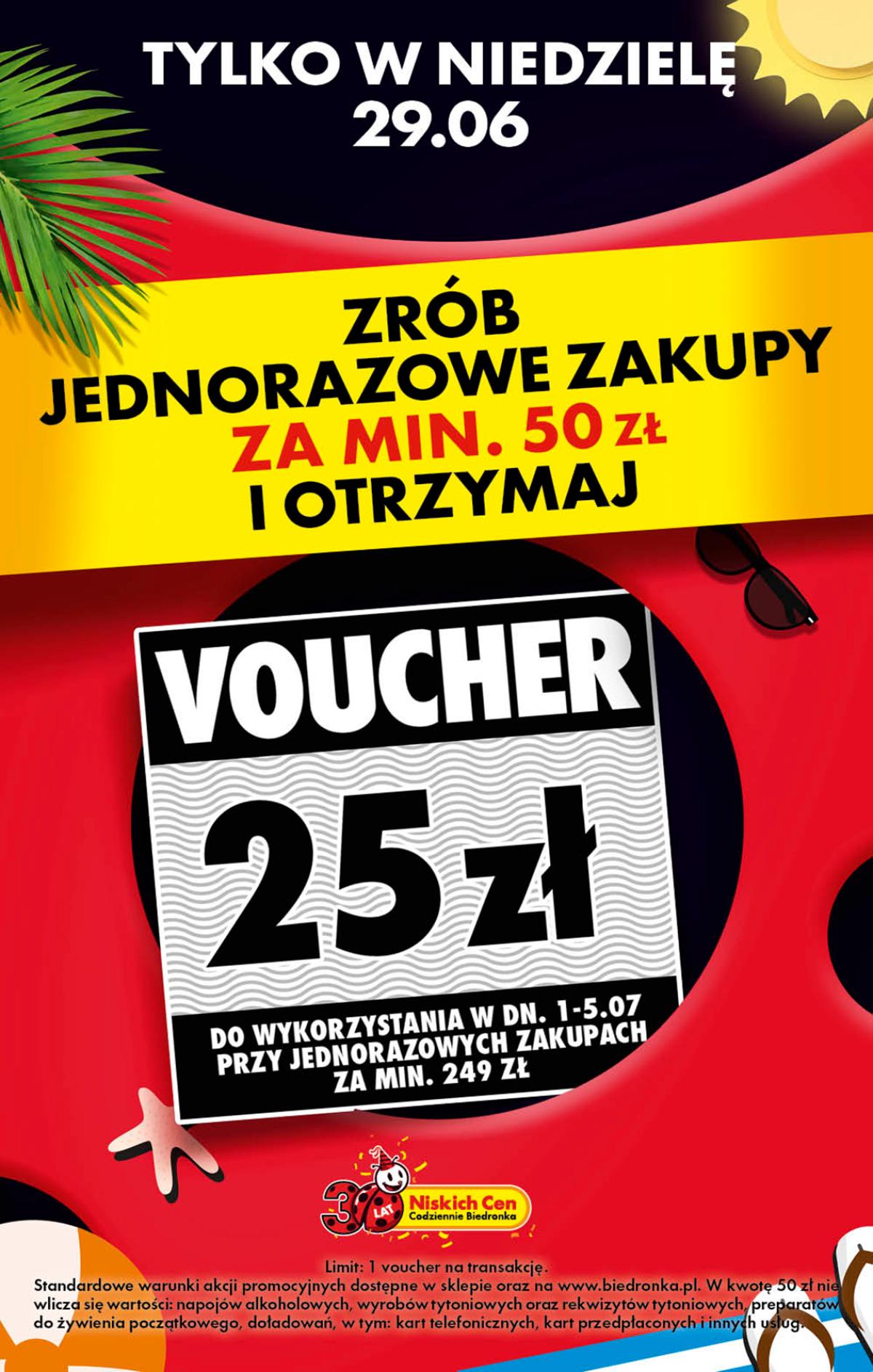 Leták Biedronka Polsko 30.6.-6.7.2025 strana 2