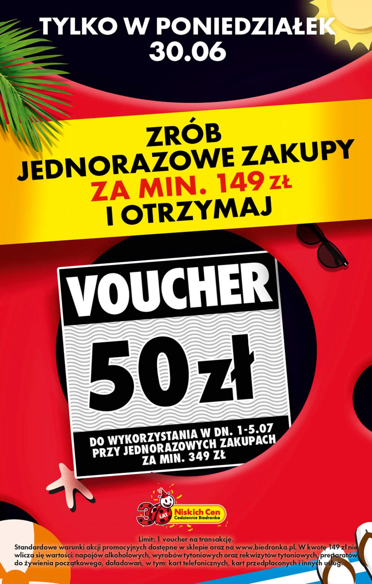 Leták Biedronka Polsko 30.6.-6.7.2025 strana 3