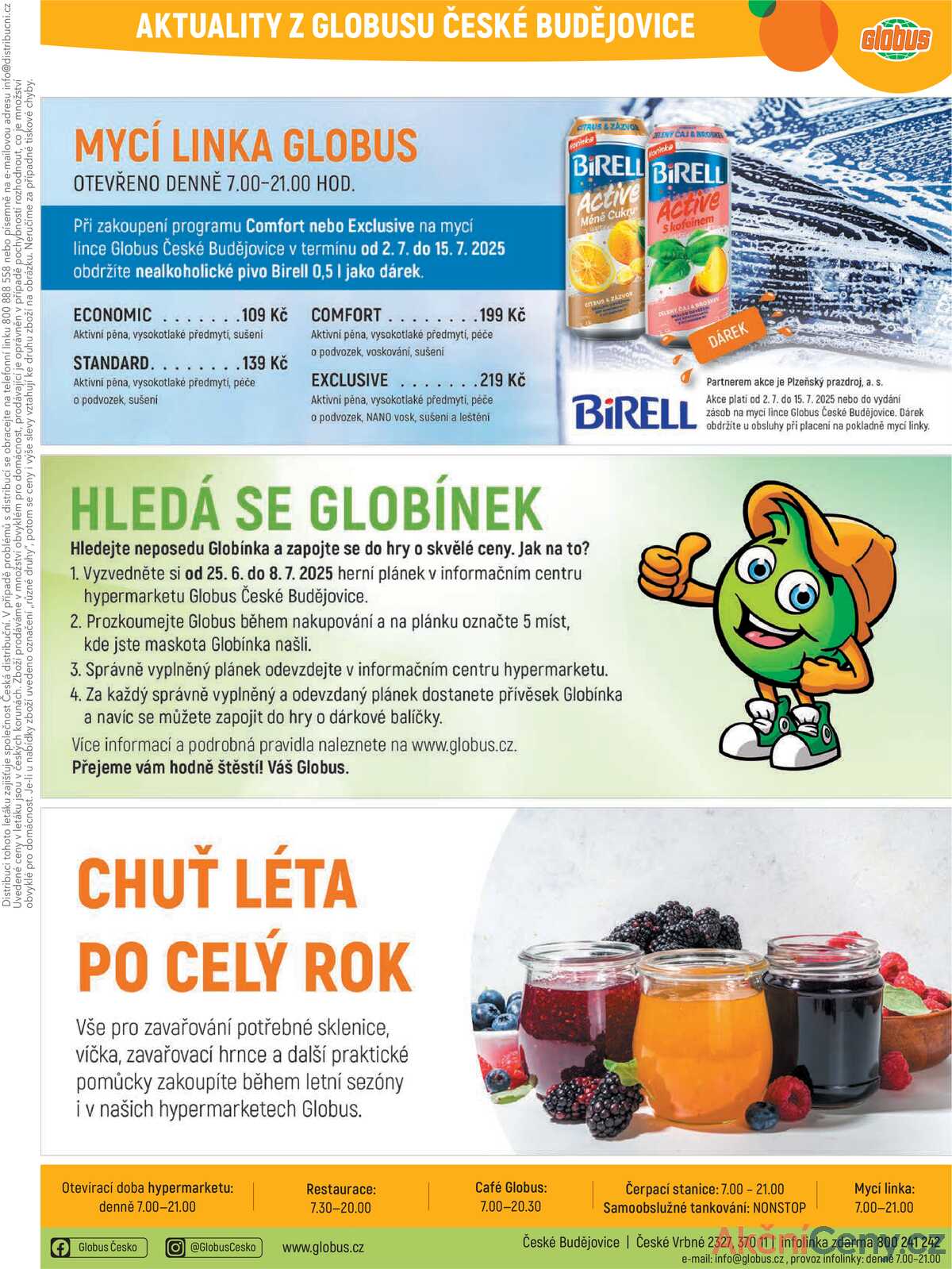 Akční leták Globus 2.7. - 8.7.2025 - Globus České Budějovice strana 37