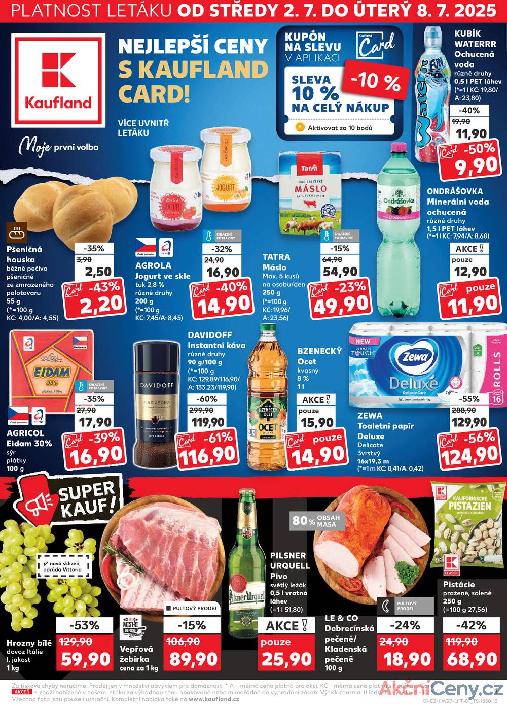 Leták Kaufland - Kaufland 2.7. - 8.7. - Kaufland - Louny - strana 1