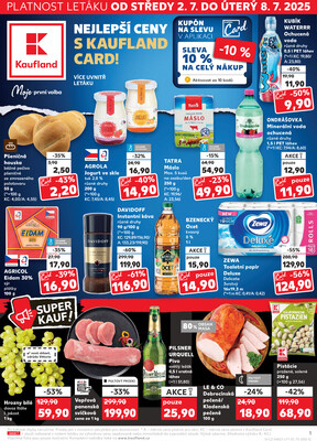Leták Kaufland 2.7. - 8.7. - Kaufland - Příbram