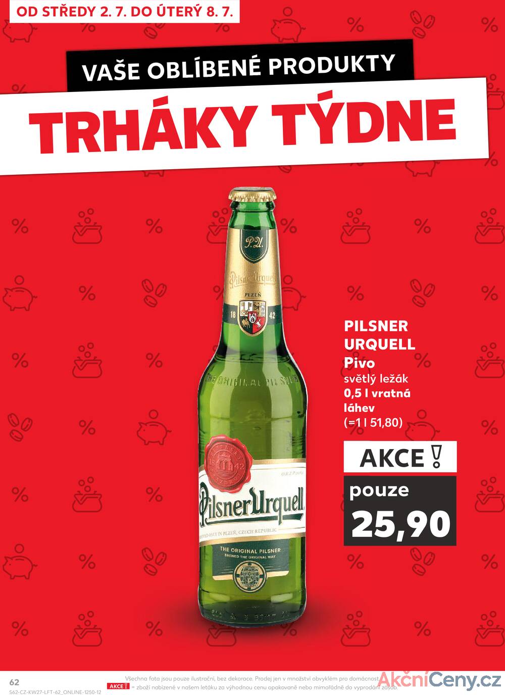 Leták Kaufland - Kaufland 2.7. - 8.7. - Kaufland - Benešov - strana 62