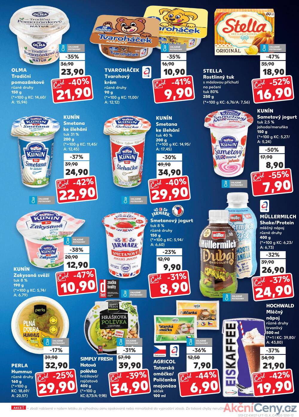 Leták Kaufland - Kaufland 2.7. - 8.7. - Kaufland - Praha - Horní Měcholupy - strana 13