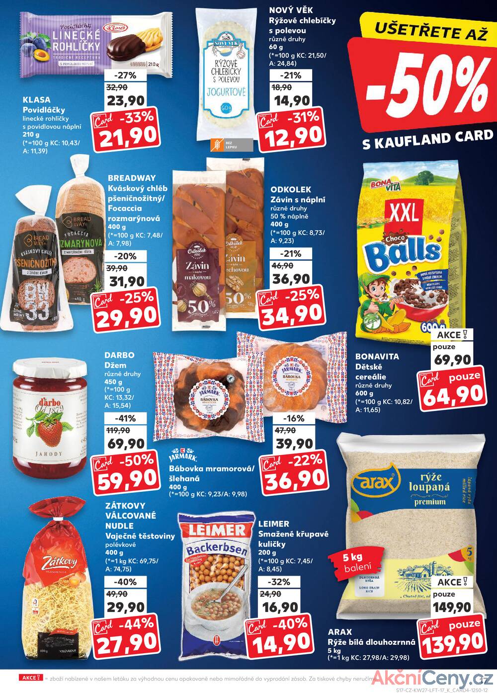Leták Kaufland - Kaufland 2.7. - 8.7. - Kaufland - Praha 6 (Podbaba) - strana 17