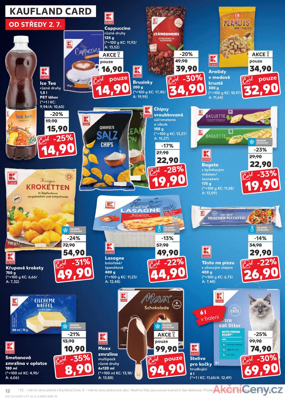 Leták Kaufland - Kaufland 2.7. - 8.7. - Kaufland - Praha 12 (Modřany) - strana 12