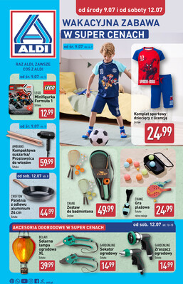 Leták Aldi Polsko 9.7.-15.7.2025