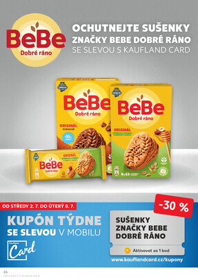 Kaufland 2.7. - 8.7. - Kaufland - Znojmo (Jarošova)