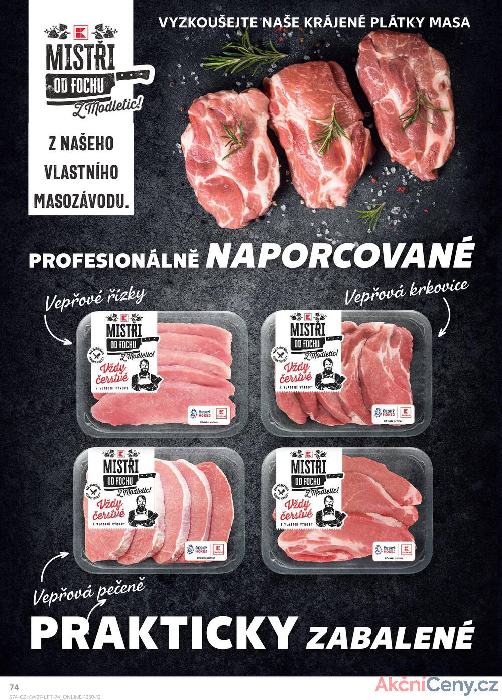 Leták Kaufland - Kaufland 2.7. - 8.7. - Kaufland Moravská Třebová - strana 74