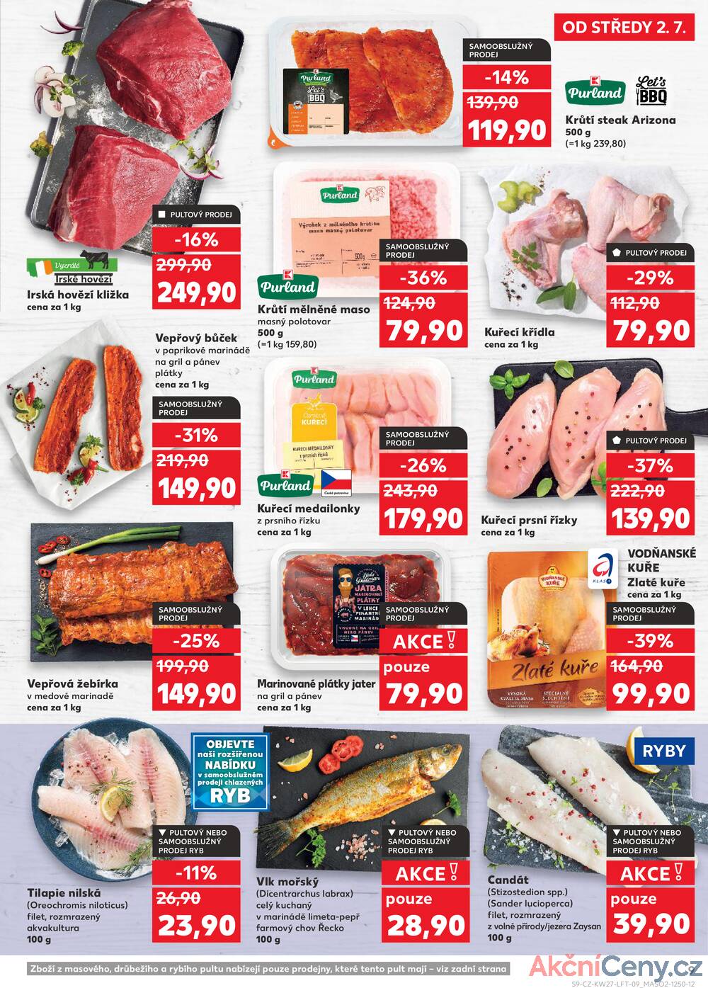 Leták Kaufland - Kaufland 2.7. - 8.7. - Kaufland Praha Čestlice - strana 9