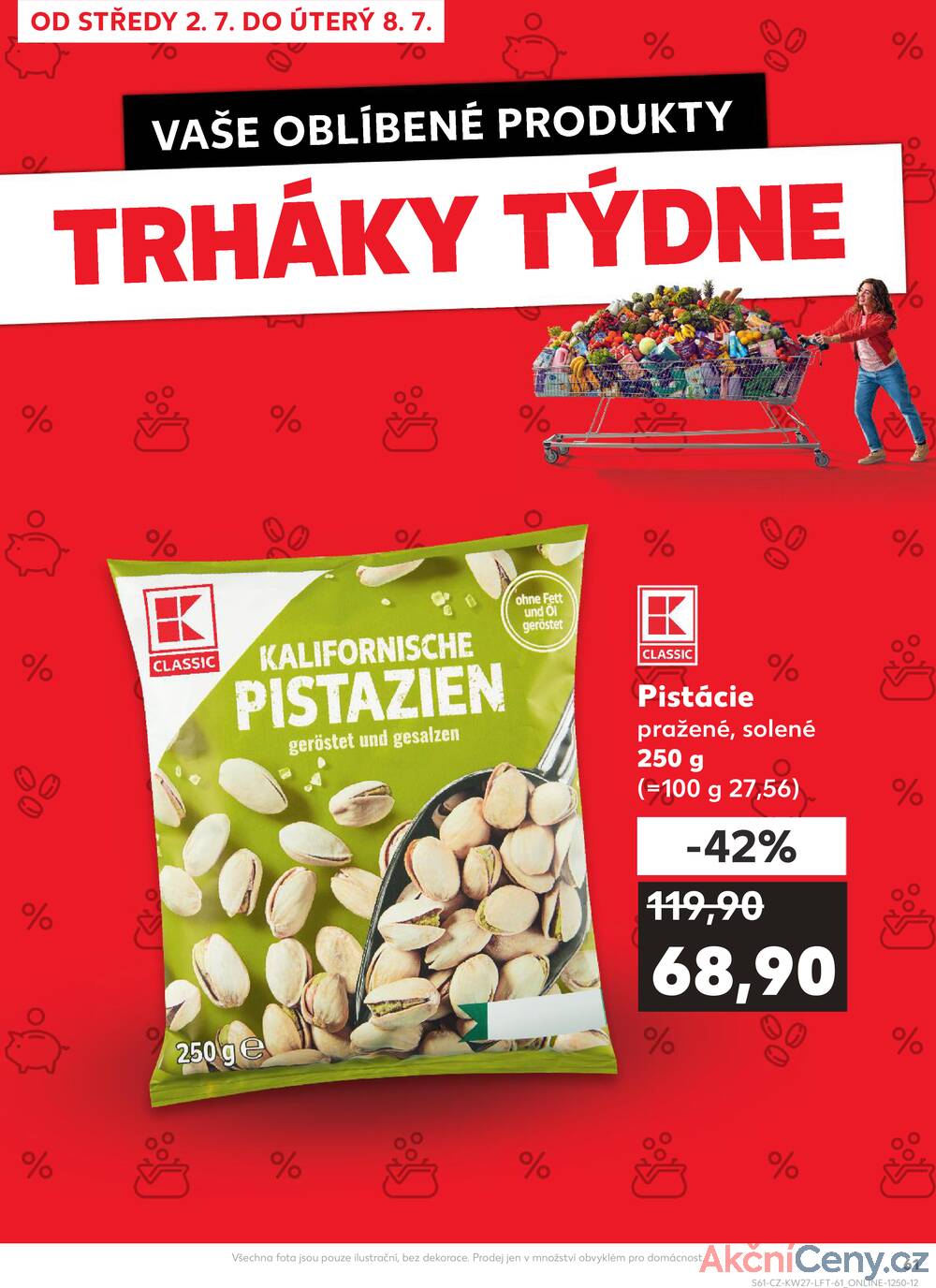 Leták Kaufland - Kaufland 2.7. - 8.7. - Kaufland - Praha 8 (Libeň) - strana 61