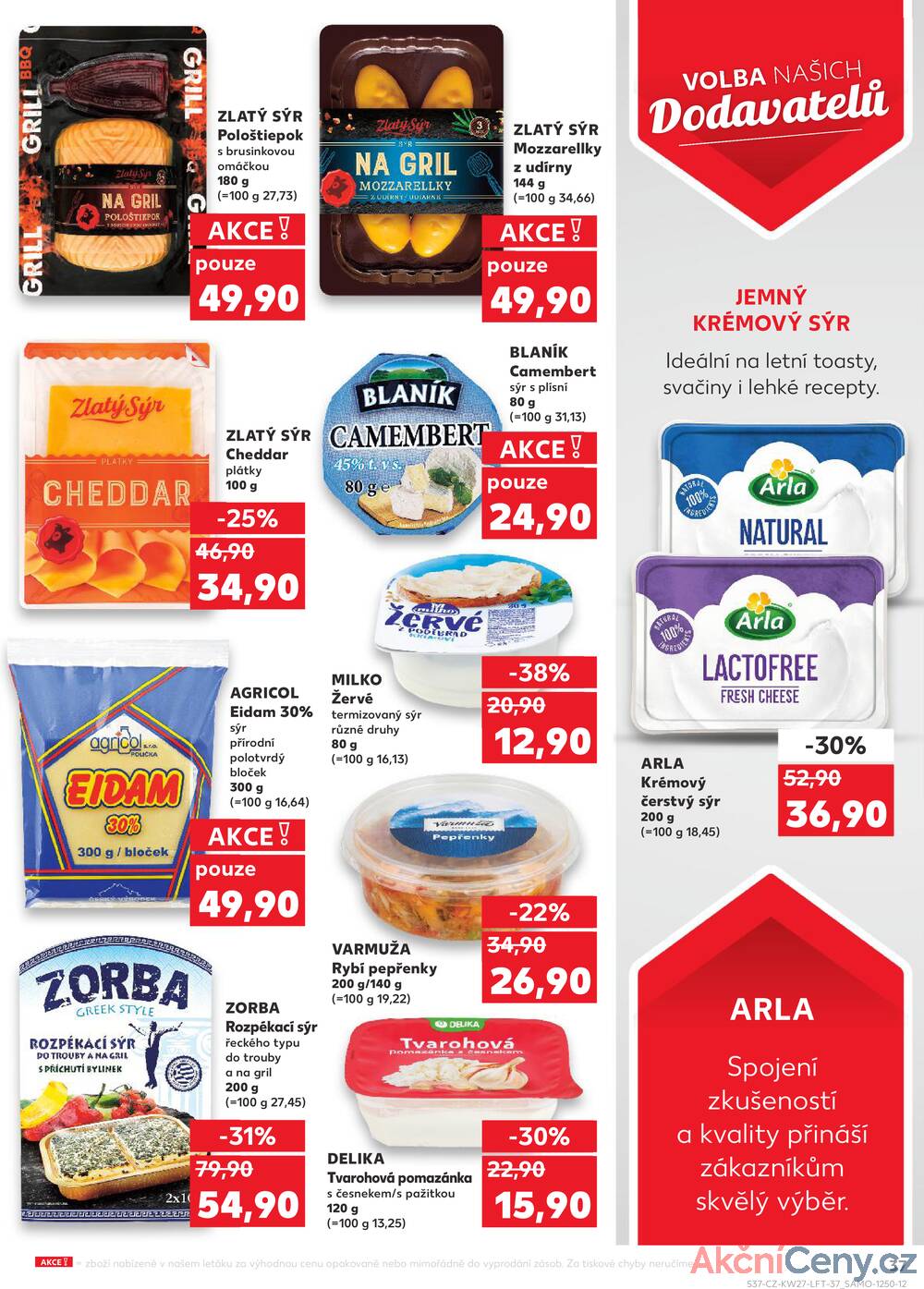 Leták Kaufland - Kaufland 2.7. - 8.7. - Kaufland - Praha 8 (Malý Klín) - strana 37