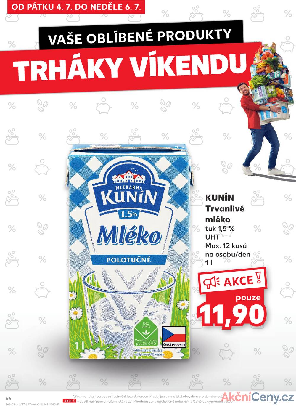 Leták Kaufland - Kaufland 2.7. - 8.7. - Kaufland - Valašské Meziříčí - strana 66