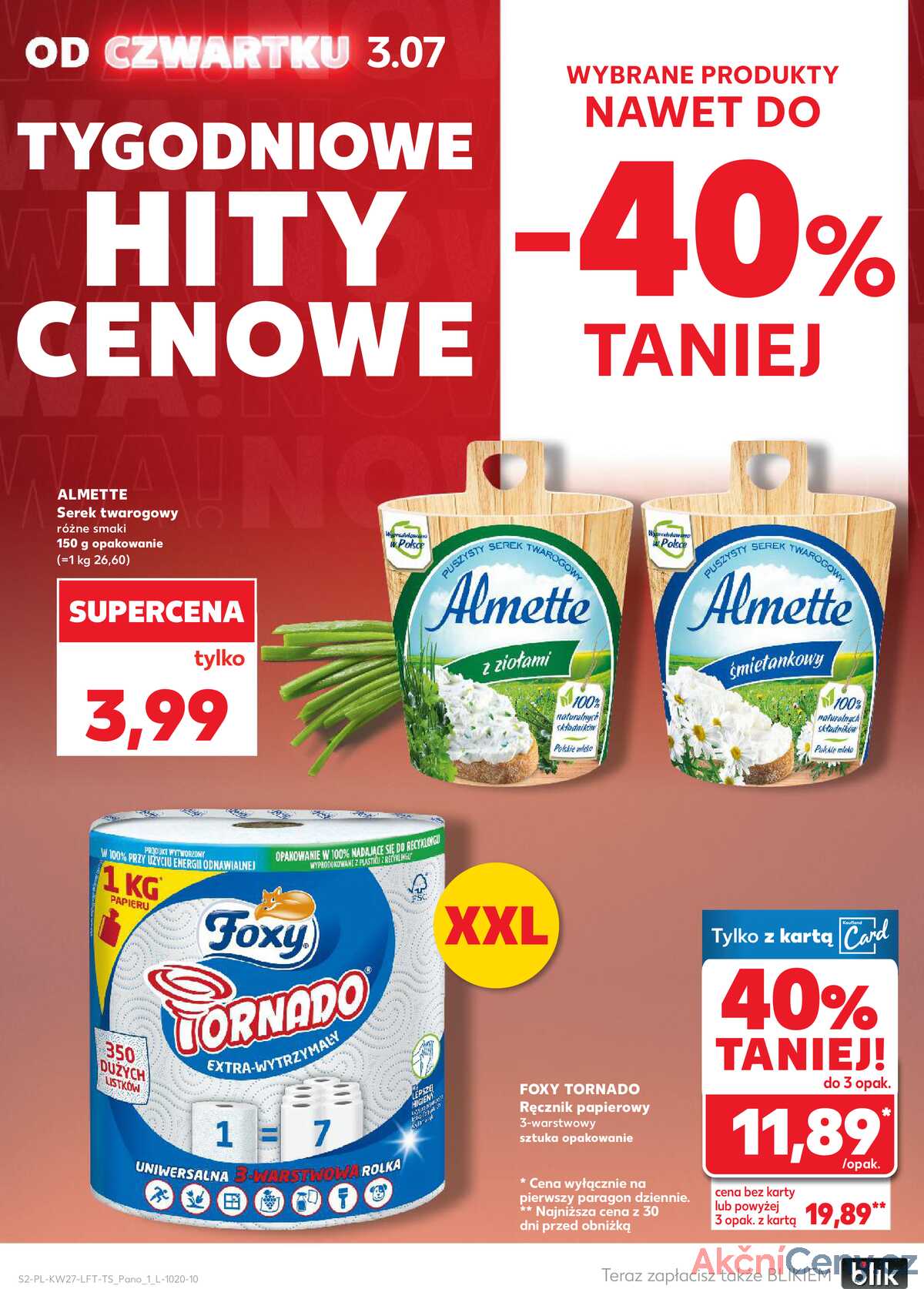 Leták Kaufland Polsko 3.7.-9.7.2025 - Noviny týdne strana 2