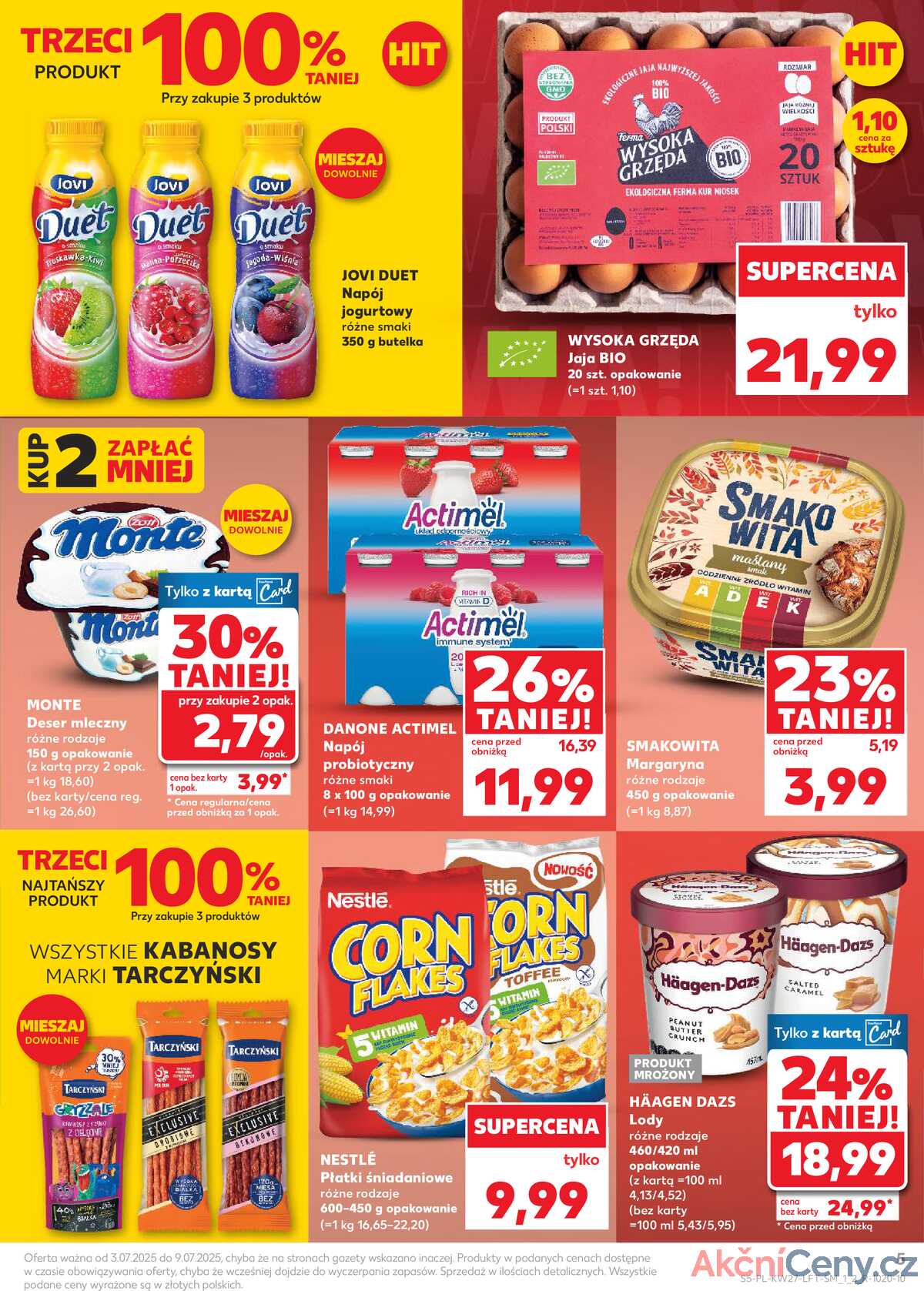 Leták Kaufland Polsko 3.7.-9.7.2025 - Noviny týdne strana 5