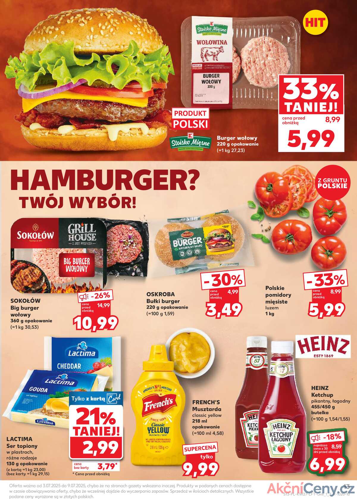 Leták Kaufland Polsko 3.7.-9.7.2025 - Noviny týdne strana 13