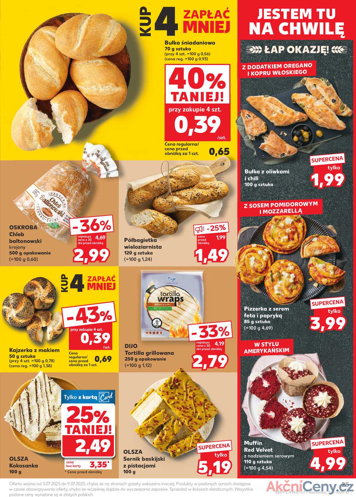 Leták Kaufland Polsko 3.7.-9.7.2025 - Noviny týdne strana 25