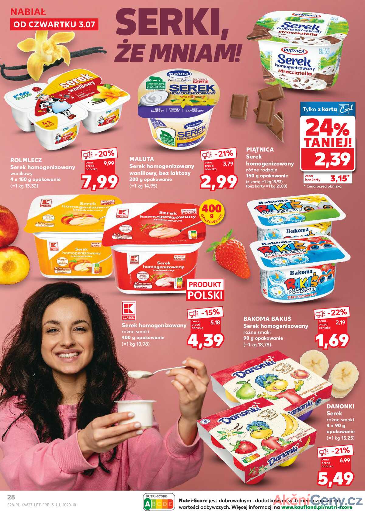 Leták Kaufland Polsko 3.7.-9.7.2025 - Noviny týdne strana 28