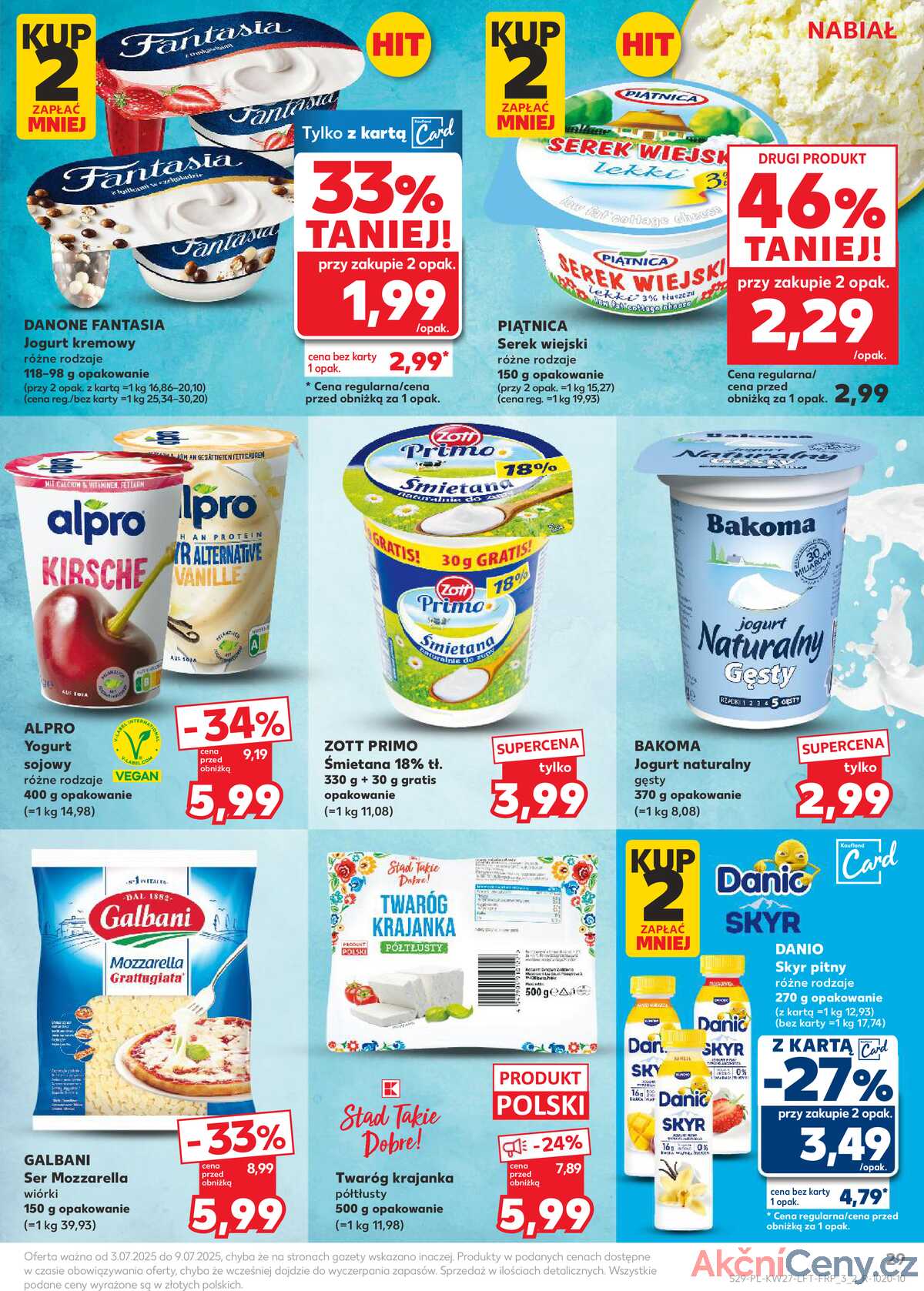 Leták Kaufland Polsko 3.7.-9.7.2025 - Noviny týdne strana 29