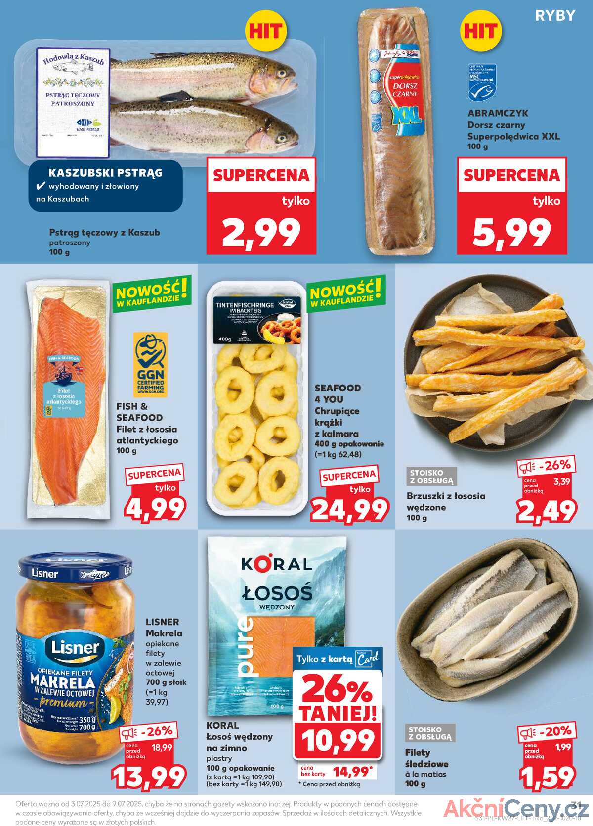 Leták Kaufland Polsko 3.7.-9.7.2025 - Noviny týdne strana 31