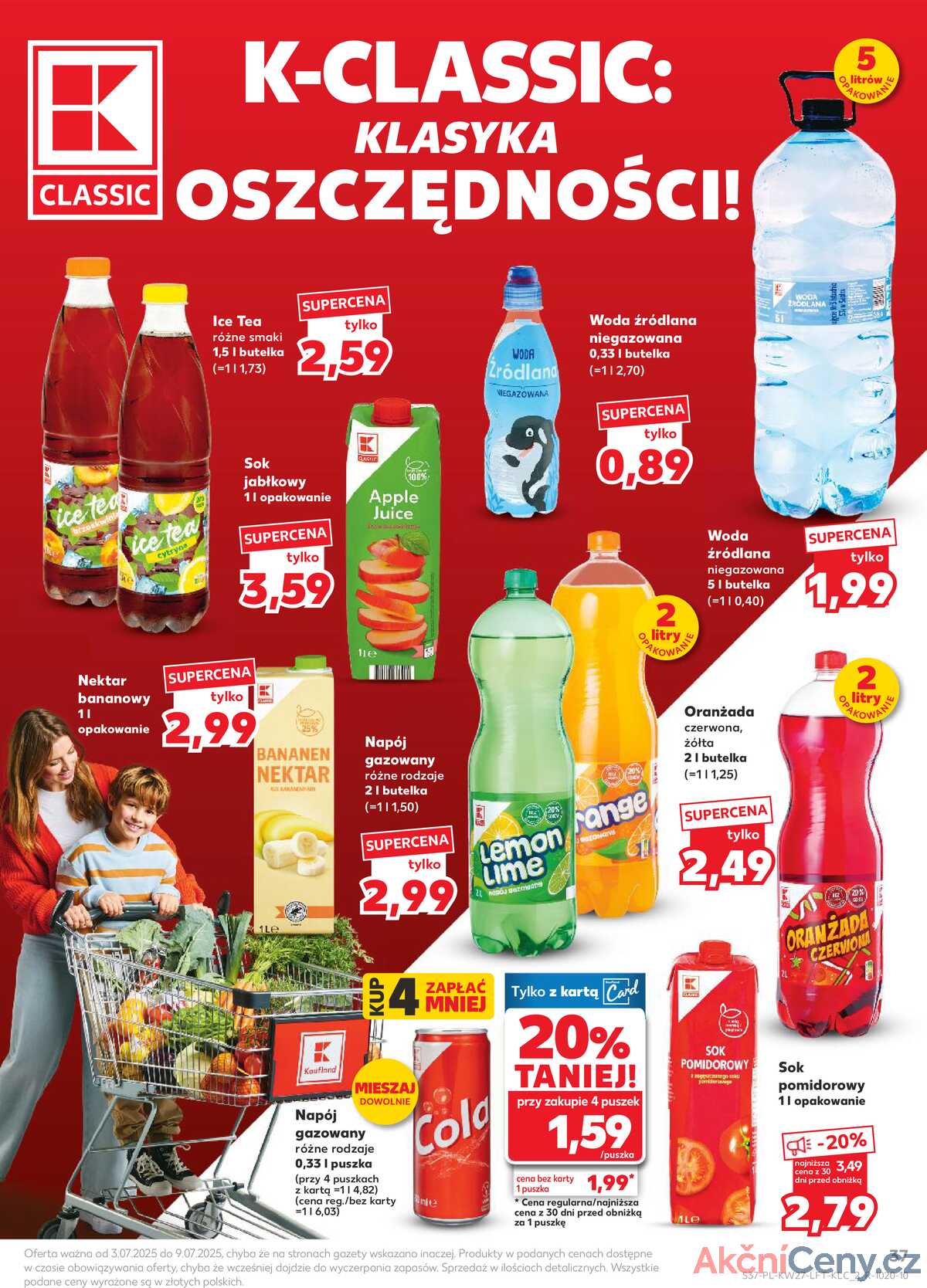 Leták Kaufland Polsko 3.7.-9.7.2025 - Noviny týdne strana 37