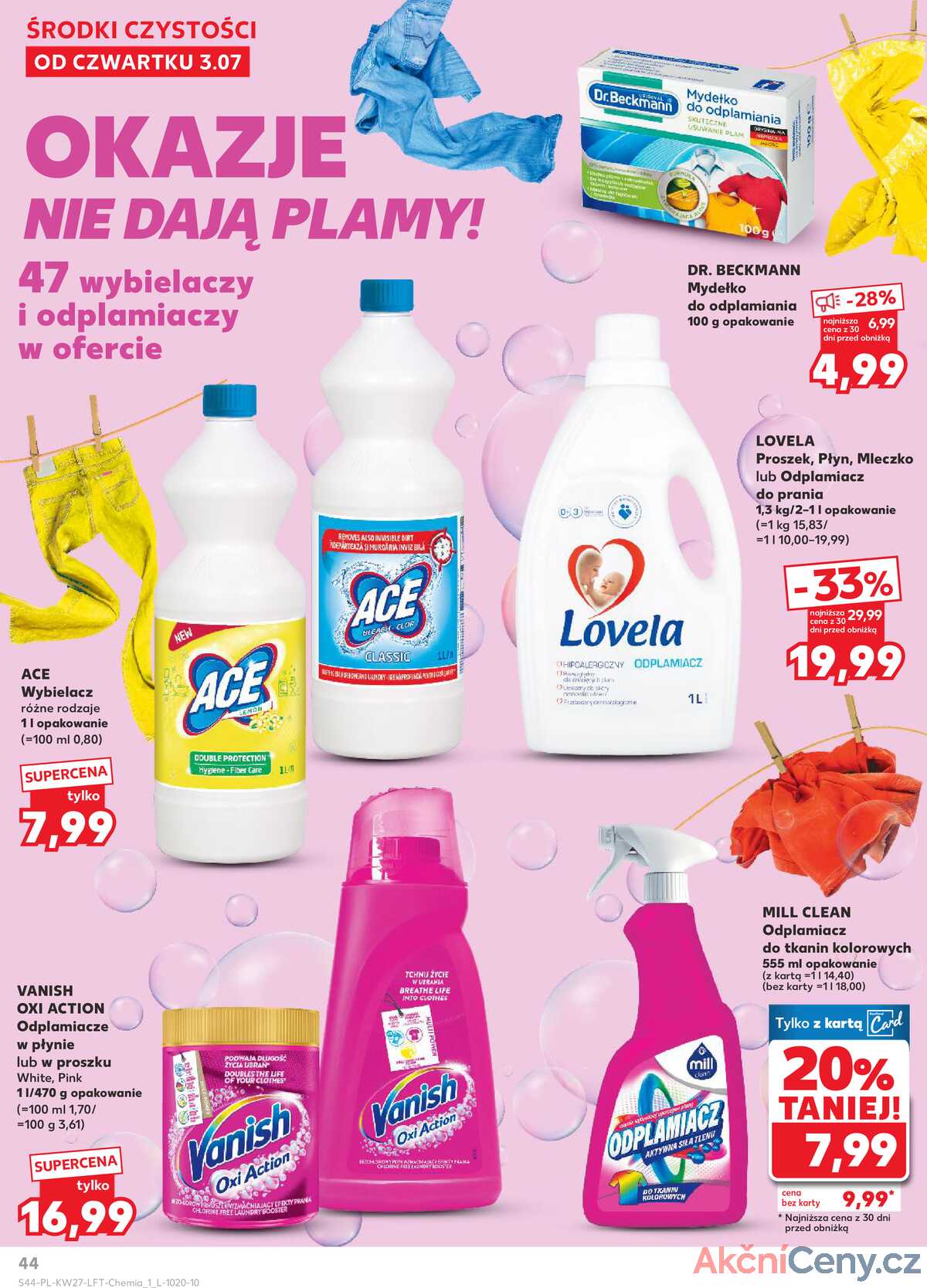 Leták Kaufland Polsko 3.7.-9.7.2025 - Noviny týdne strana 44