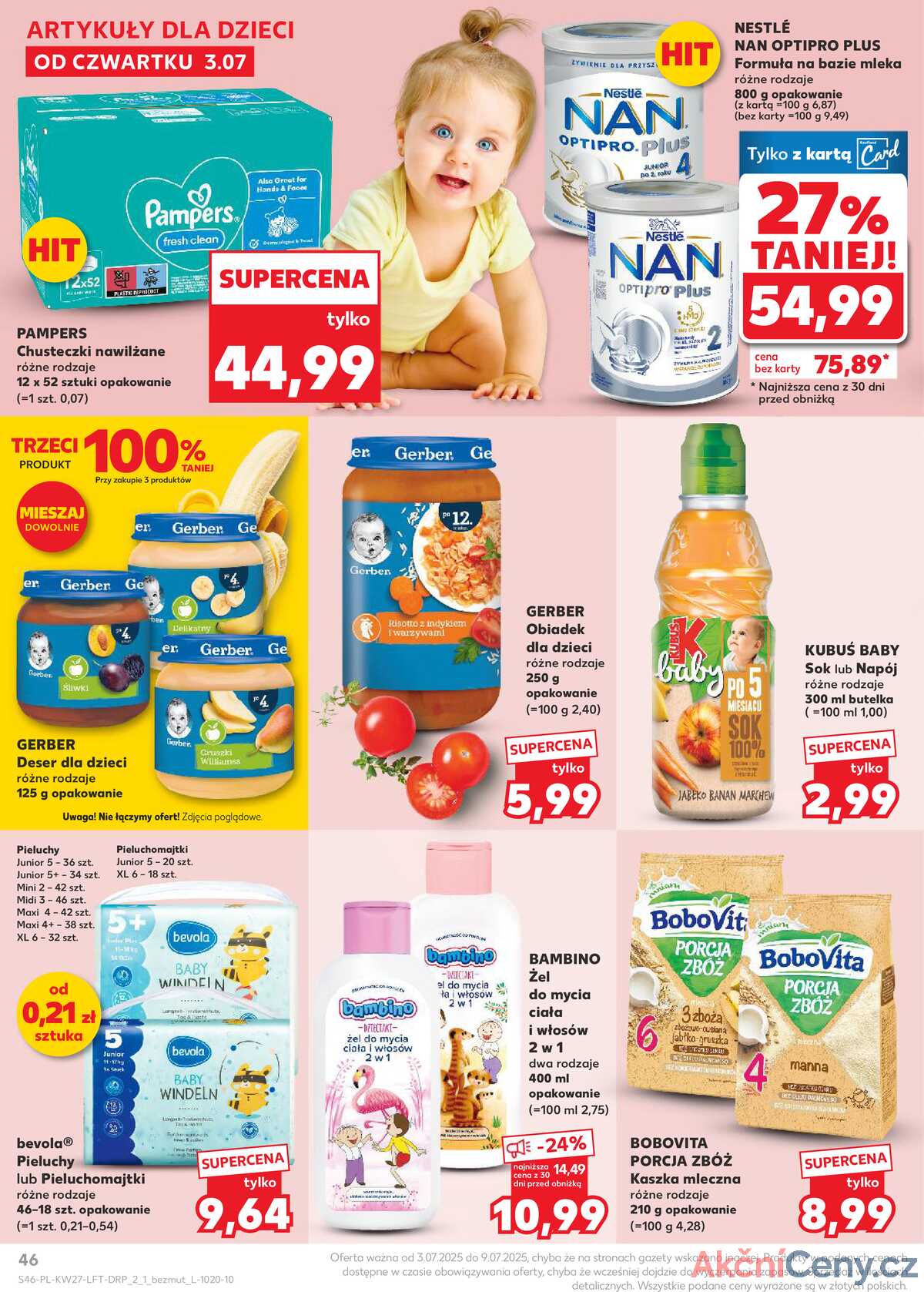 Leták Kaufland Polsko 3.7.-9.7.2025 - Noviny týdne strana 46