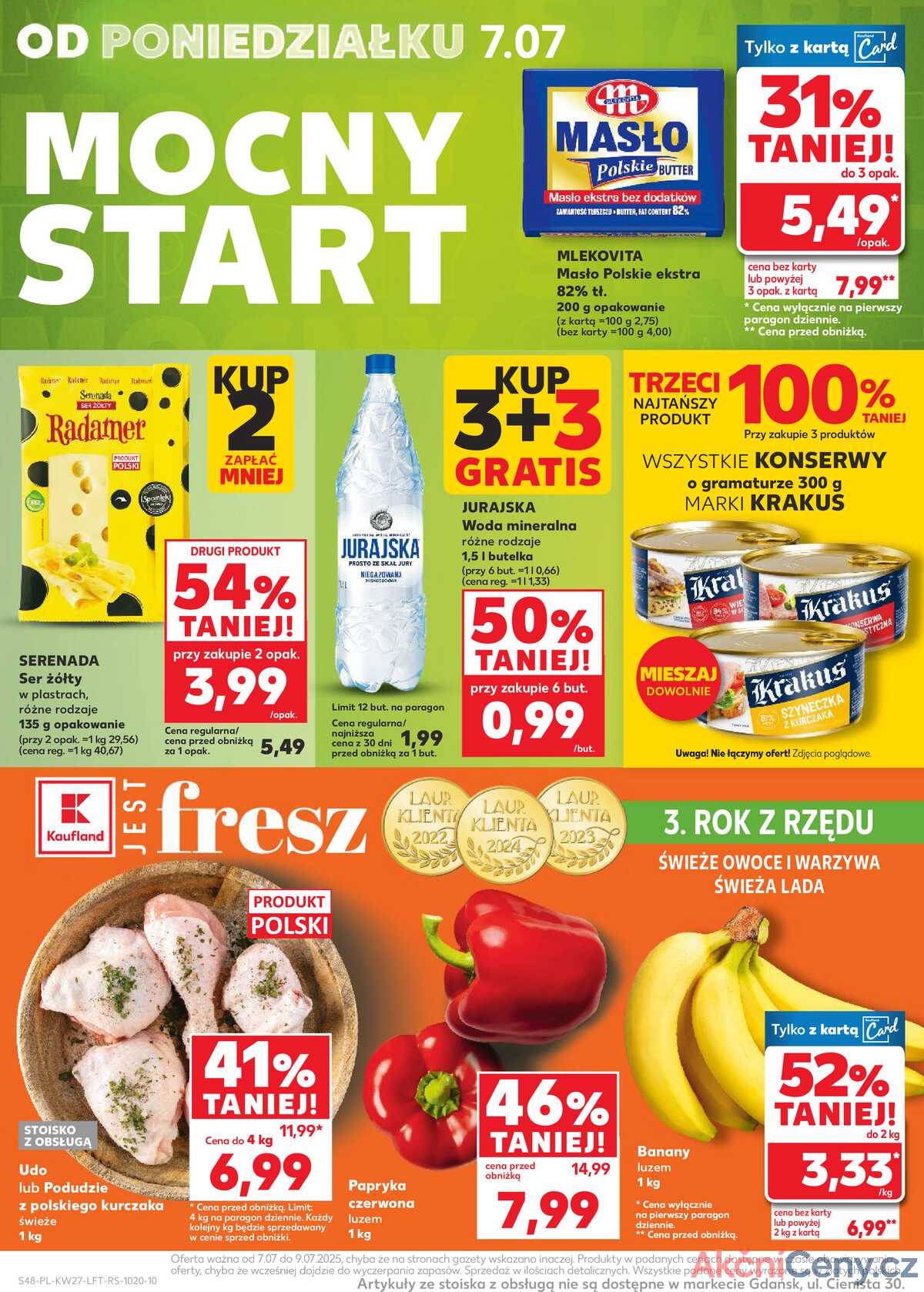 Leták Kaufland Polsko 3.7.-9.7.2025 - Noviny týdne strana 48