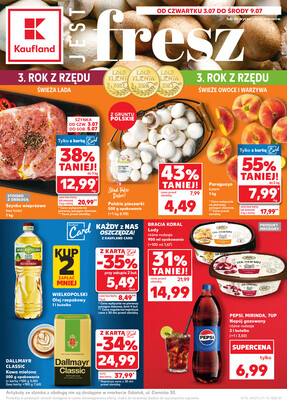 Leták Kaufland Polsko 3.7.-9.7.2025 - Noviny týdne