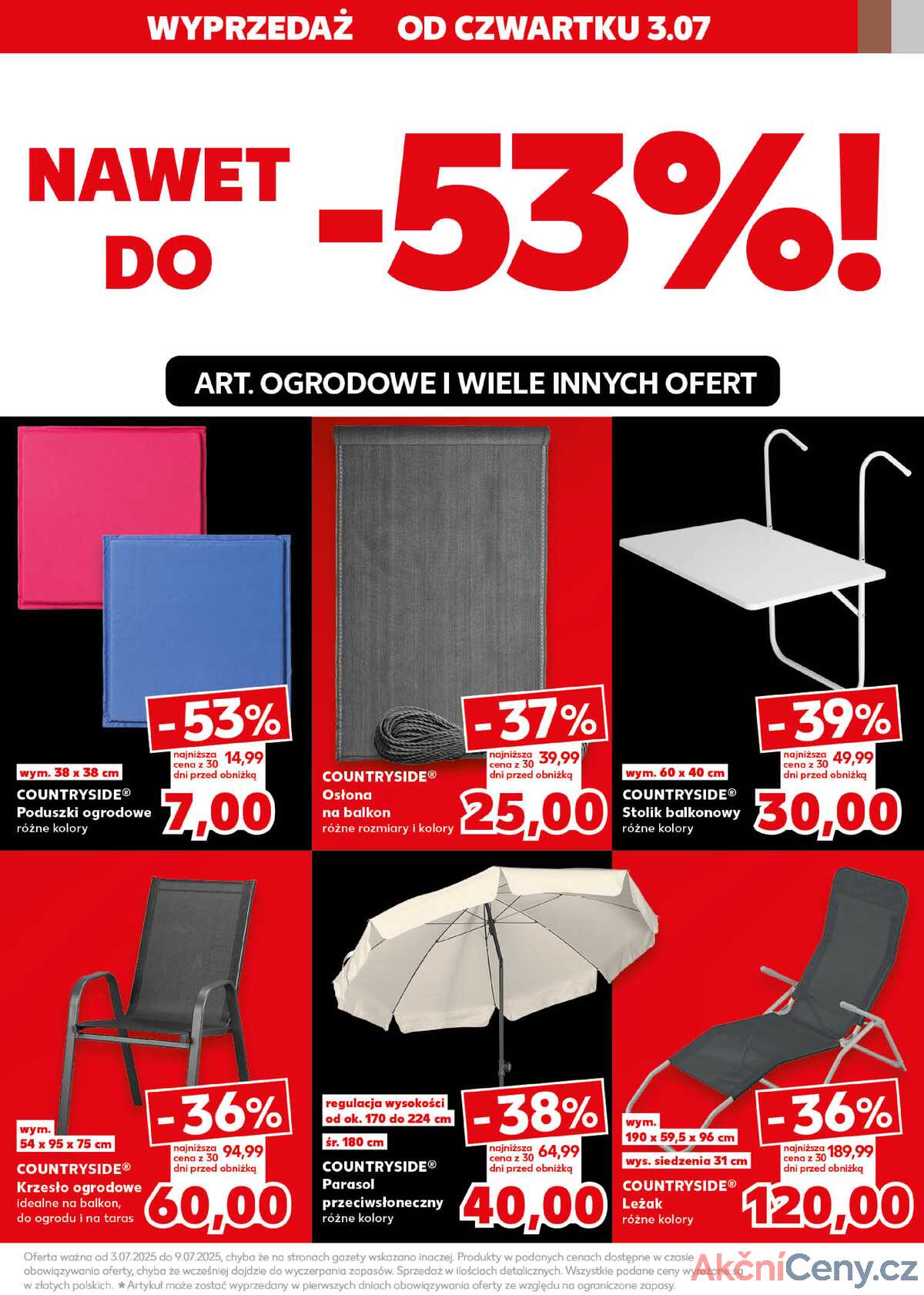 Leták Kaufland Polsko 3.7.-9.7.2025 strana 7
