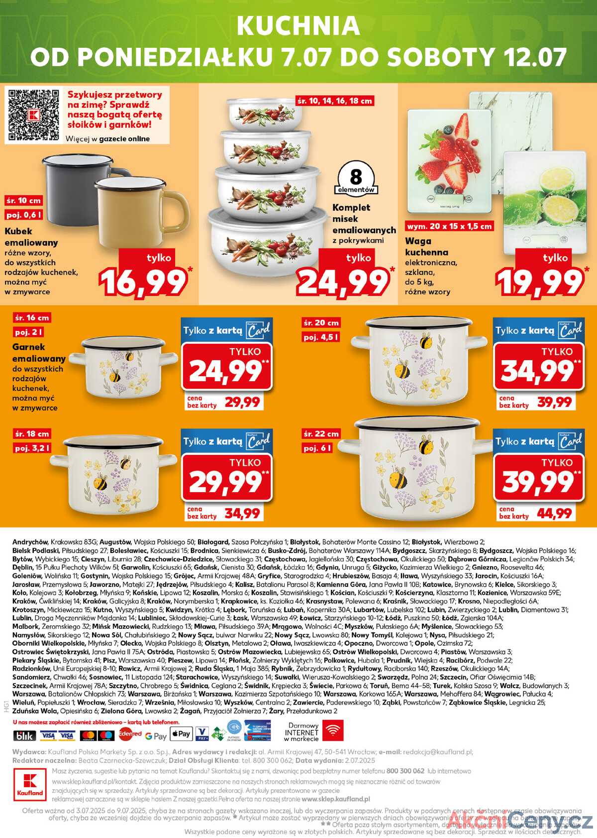 Leták Kaufland Polsko 3.7.-9.7.2025 strana 20