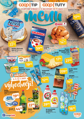 COOP TUTY - TIP do 15.7.