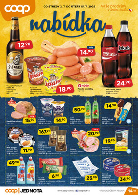 COOP Východočeský region do 15.7.