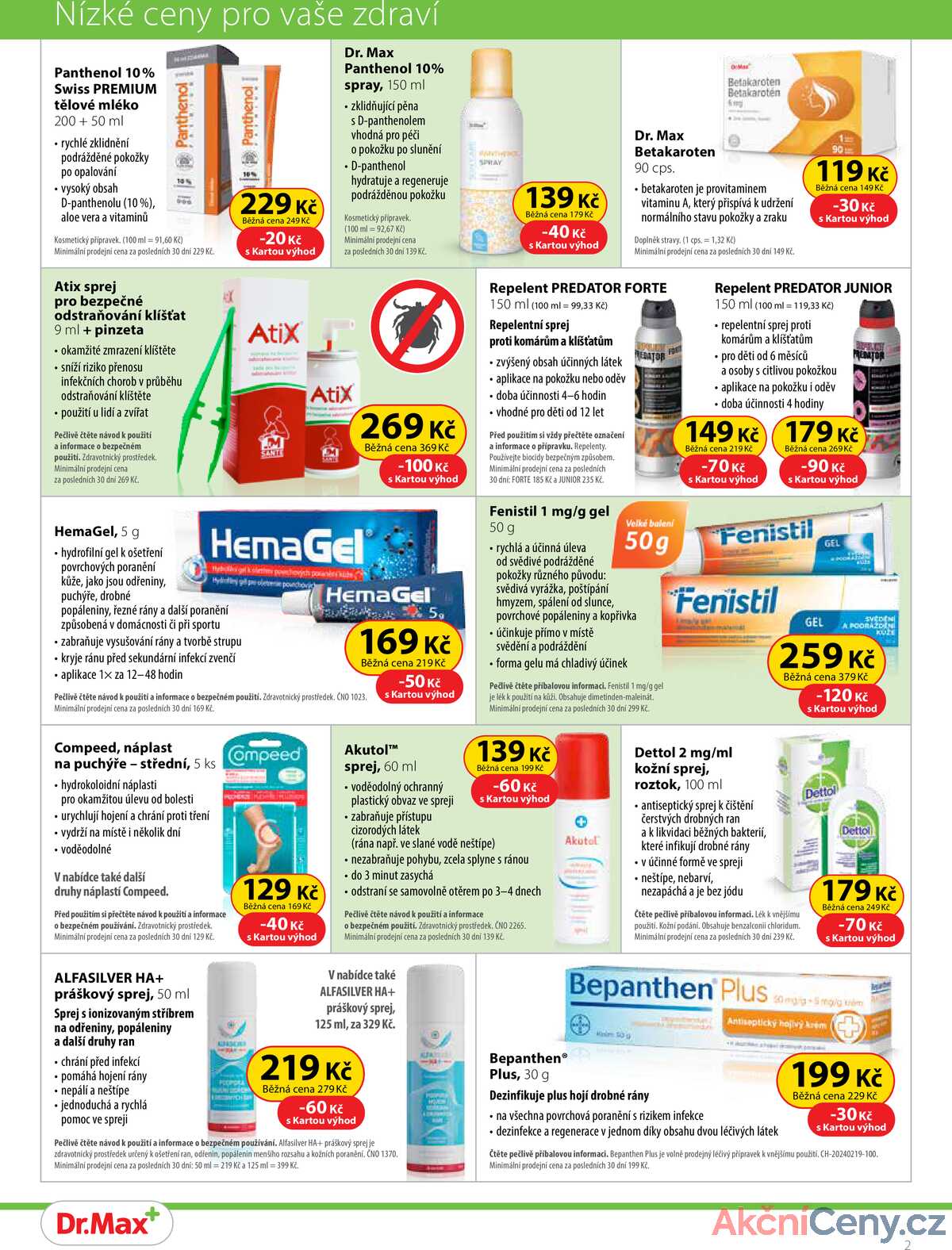 Dr.Max od 1.7. do 31.8.2025 strana 2