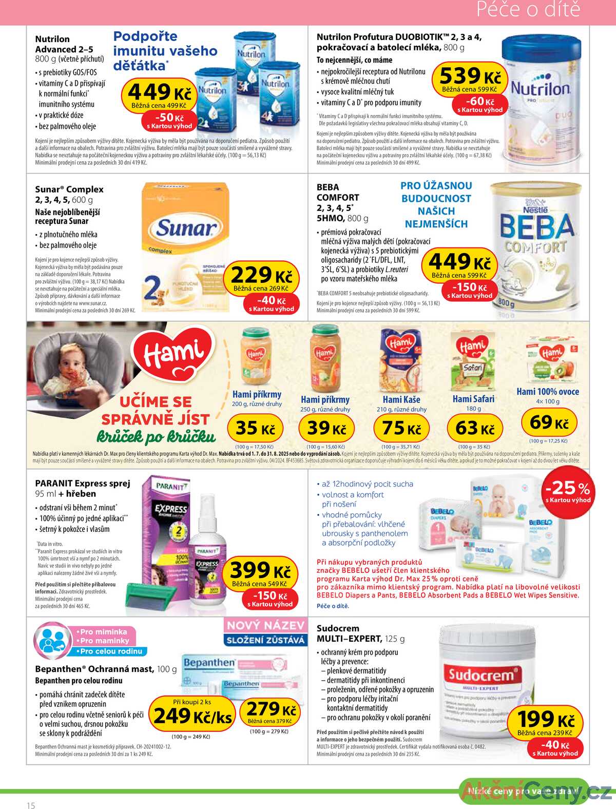 Dr.Max od 1.7. do 31.8.2025 strana 15