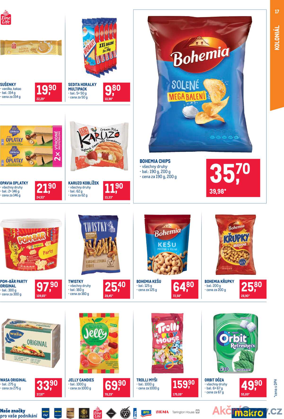 Makro Pro milovníky jídla do 15.7. strana 17